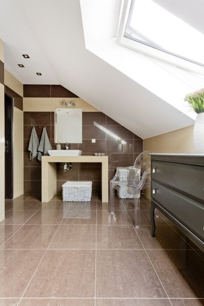 Attic Bathroom Installation in Flagstaff